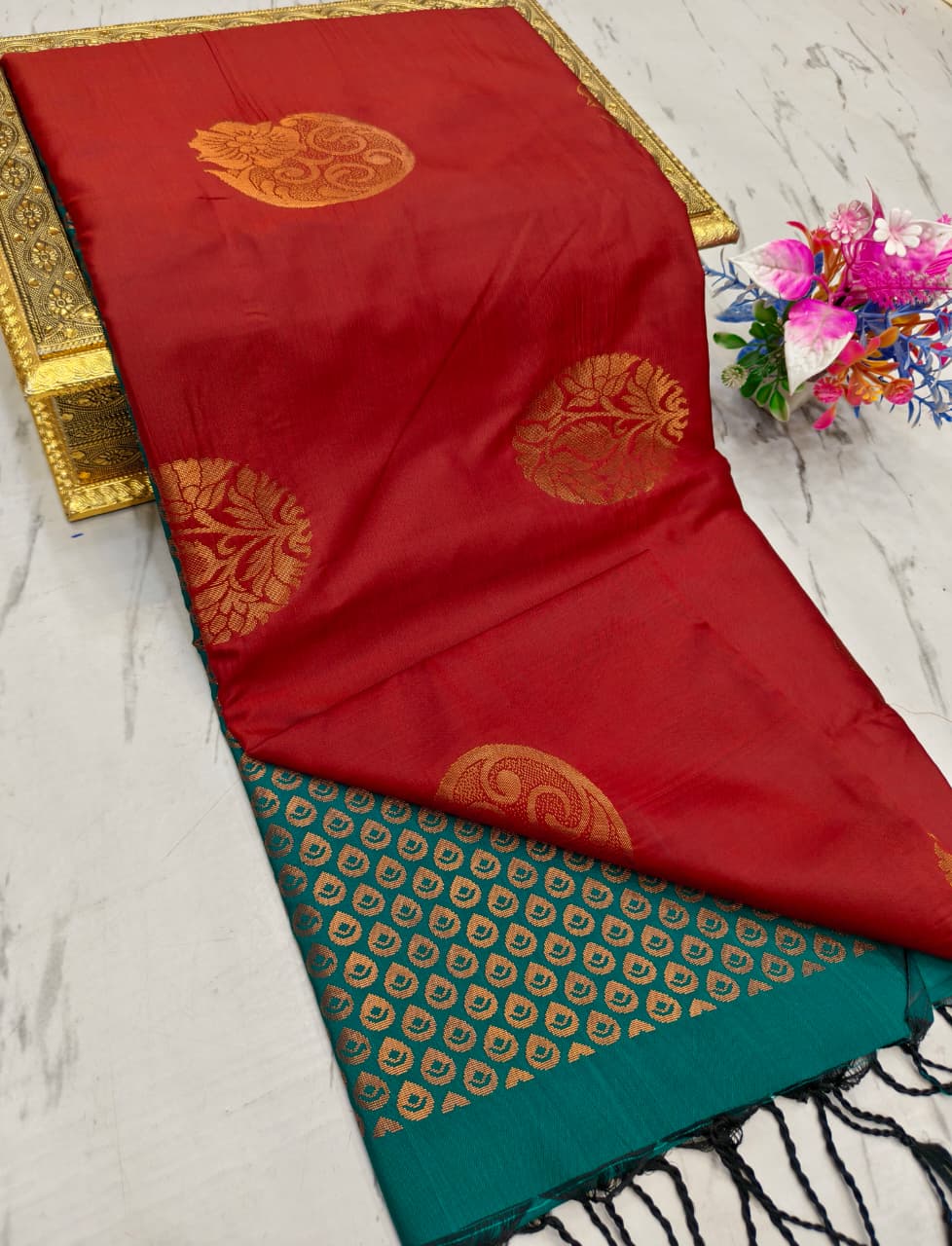 Salem Elampilai Soft Silk Saree