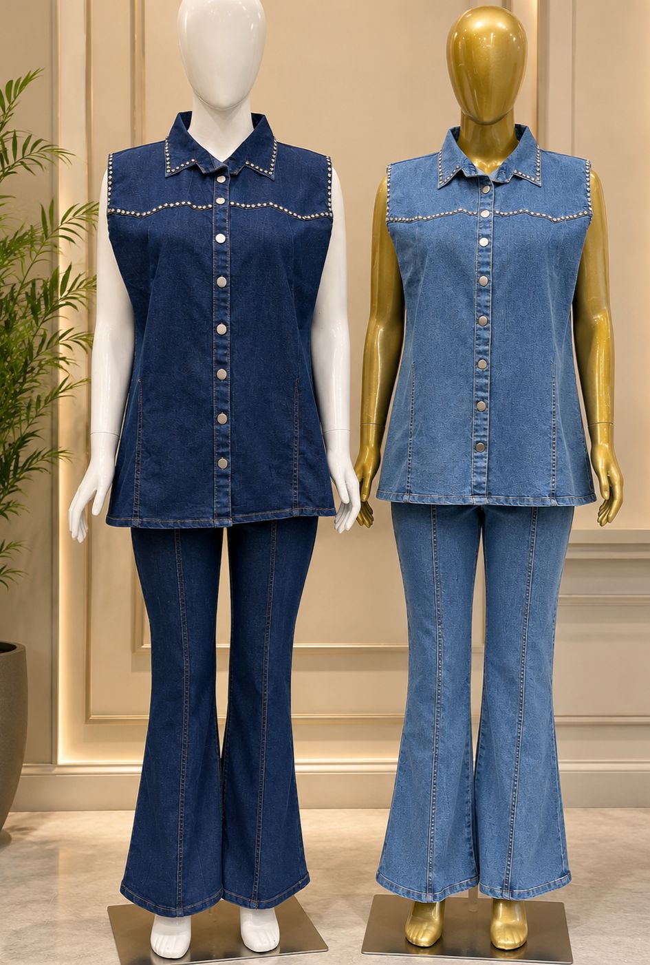 Denim Diva Vibes Premium Co-Ord Set