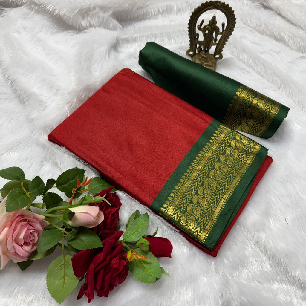 Premium Kalyani Silk Saree / Lata Gadwal Paithani