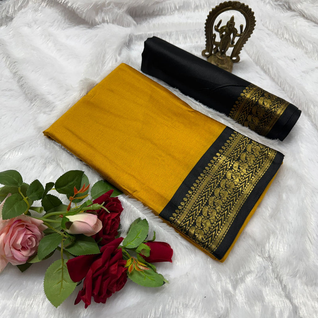 Premium Kalyani Silk Saree / Lata Gadwal Paithani