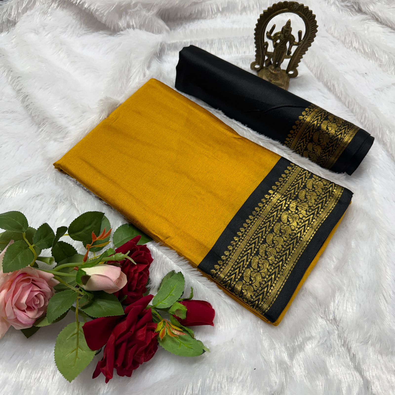 Premium Kalyani Silk Saree / Lata Gadwal Paithani