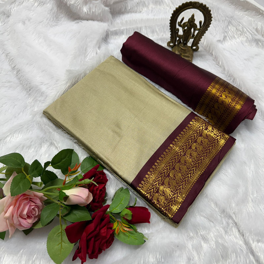 Premium Kalyani Silk Saree / Lata Gadwal Paithani