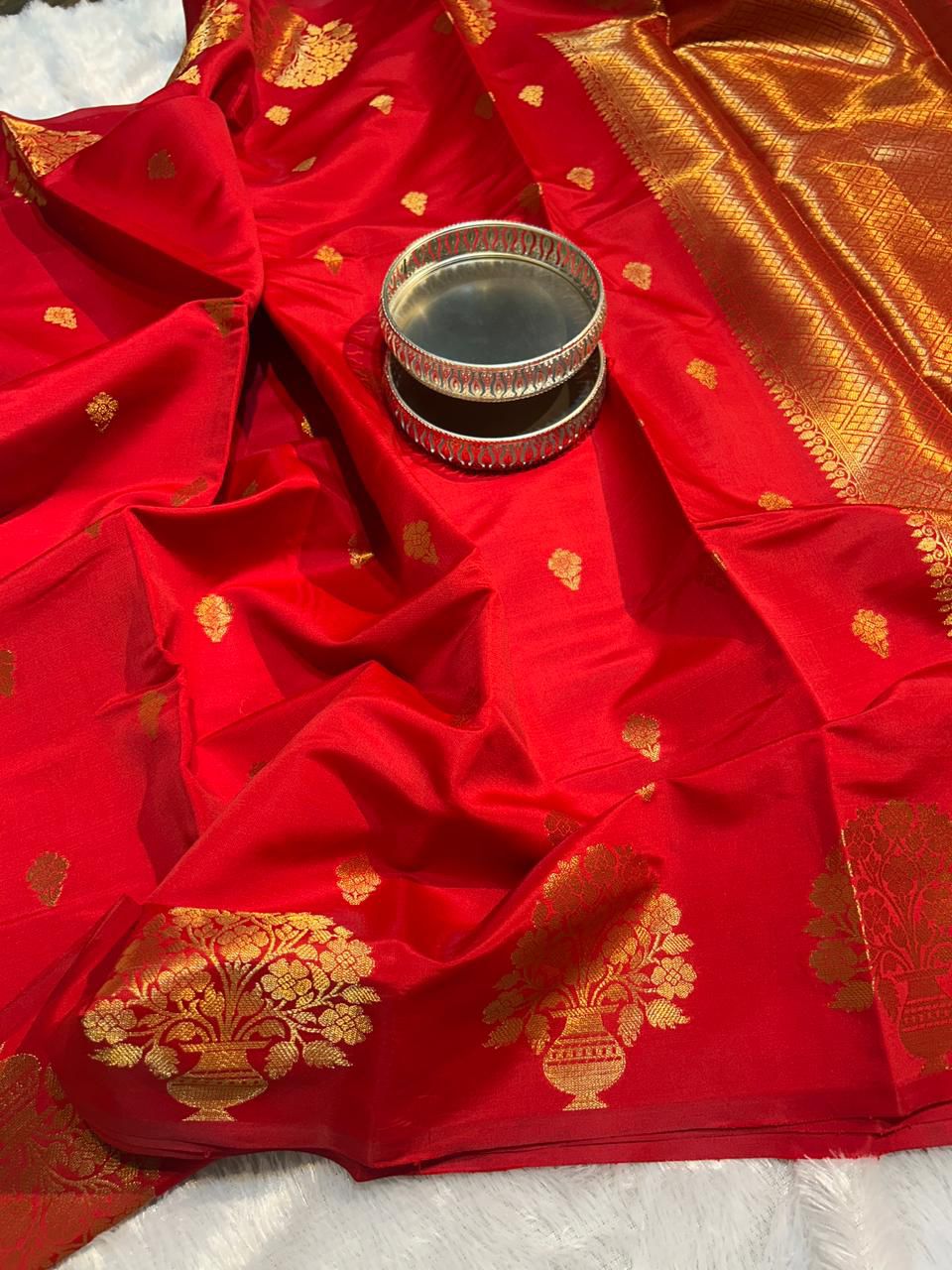 Banarasi Soft Katan Silk Saree