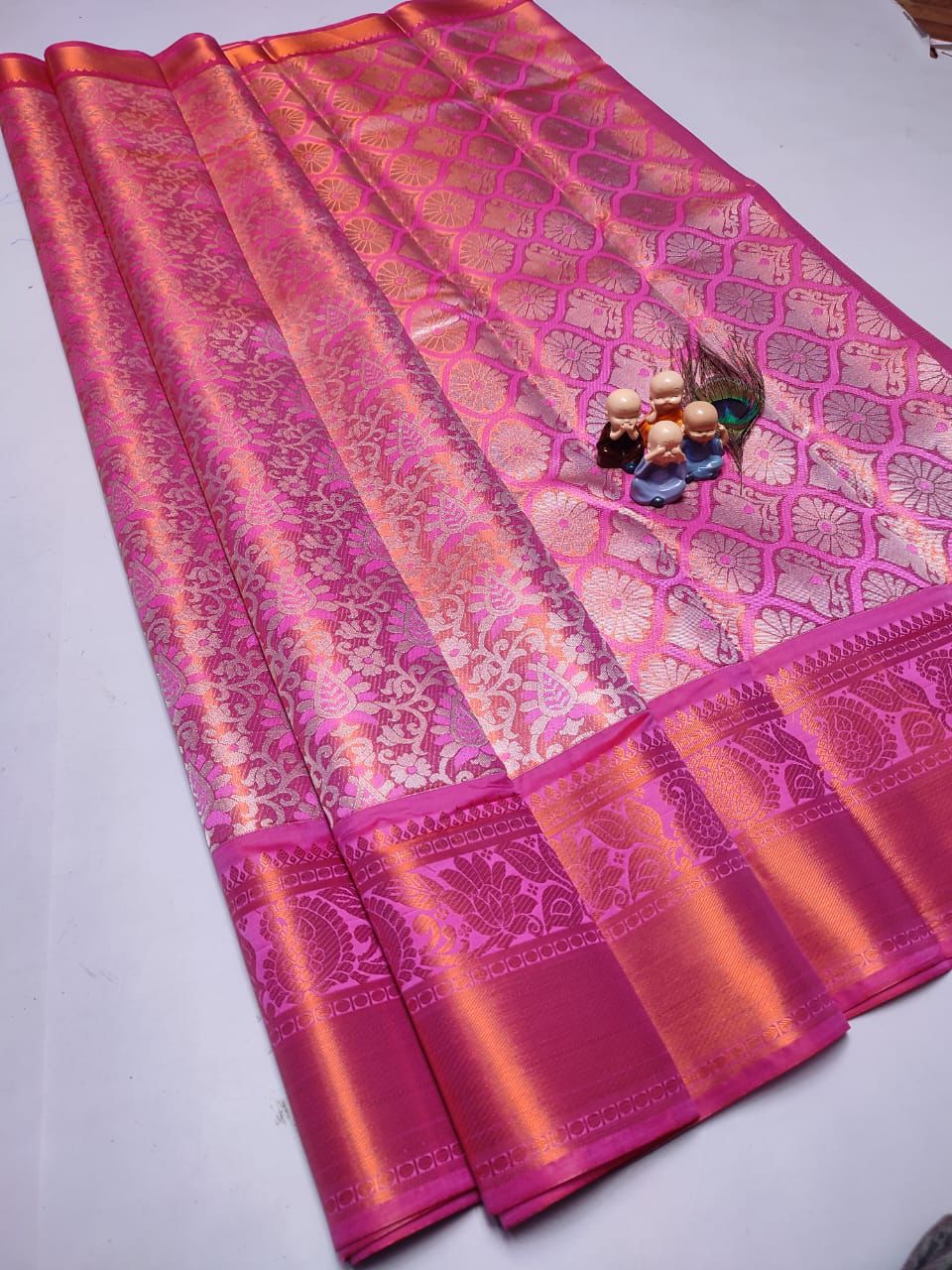 Grand Wedding Tissue Silk Saree