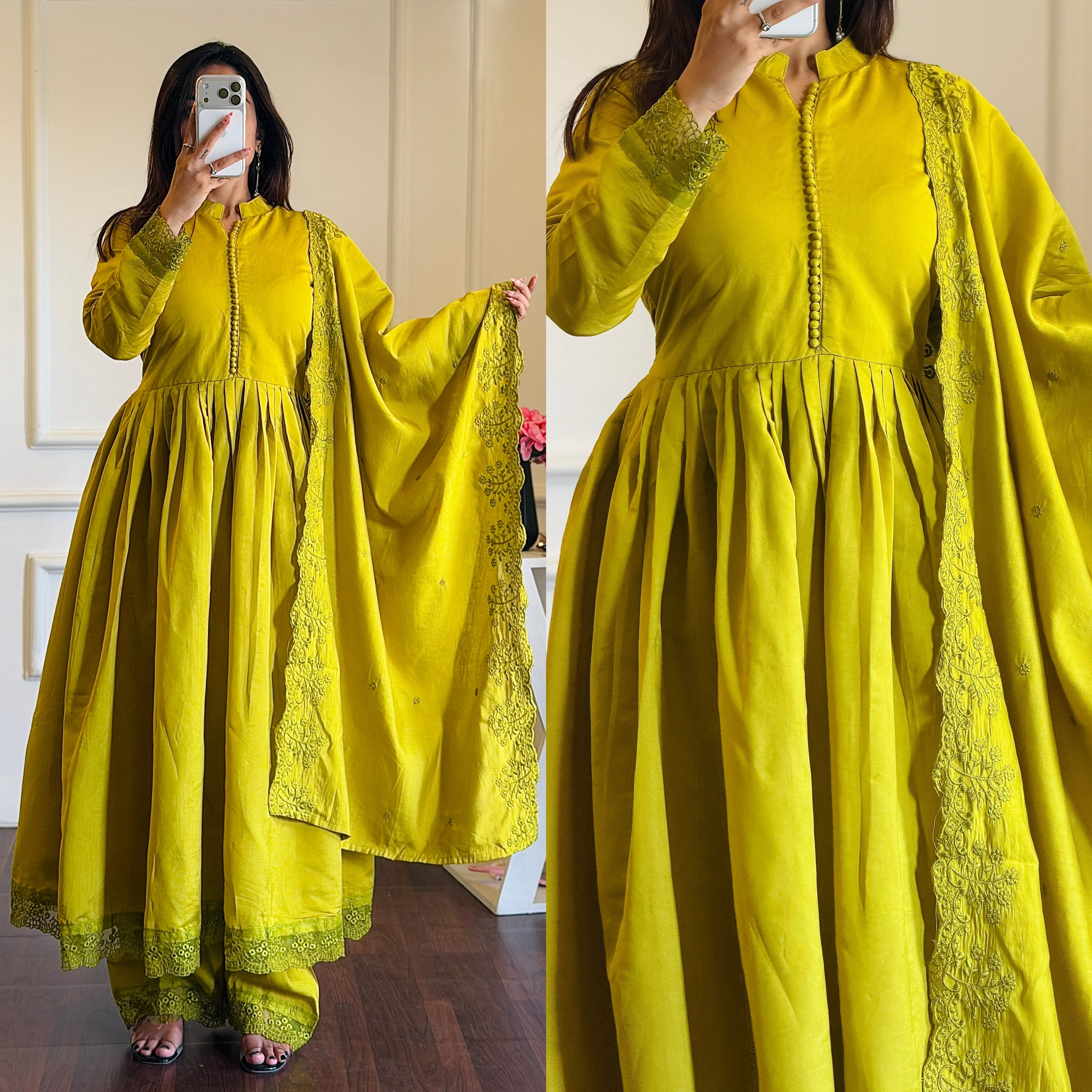 Designer Party Wear Gown Set