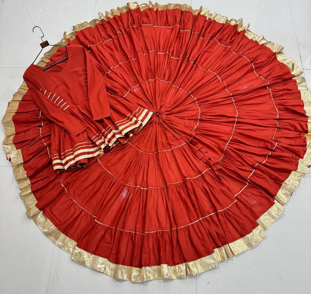 Designer Lehenga with Peplum Top