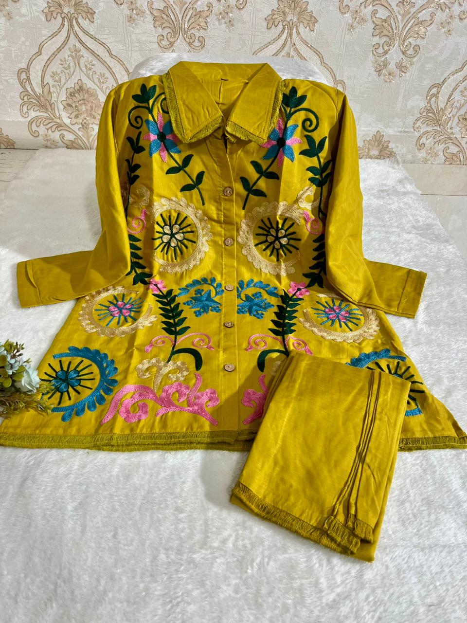 Designer Cotton Co-Ord Set