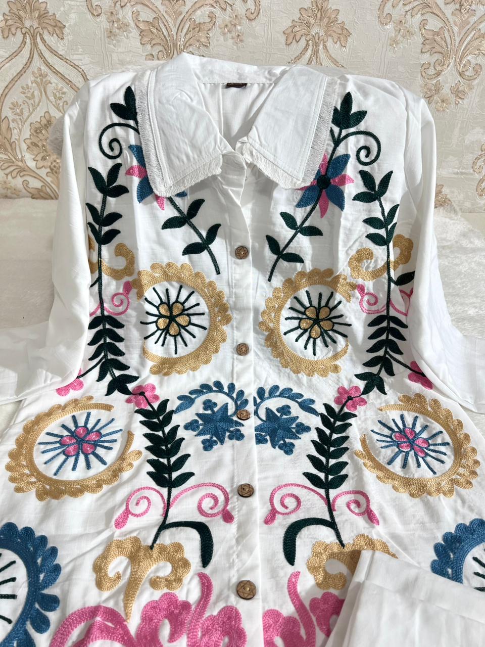 Designer Cotton Co-Ord Set