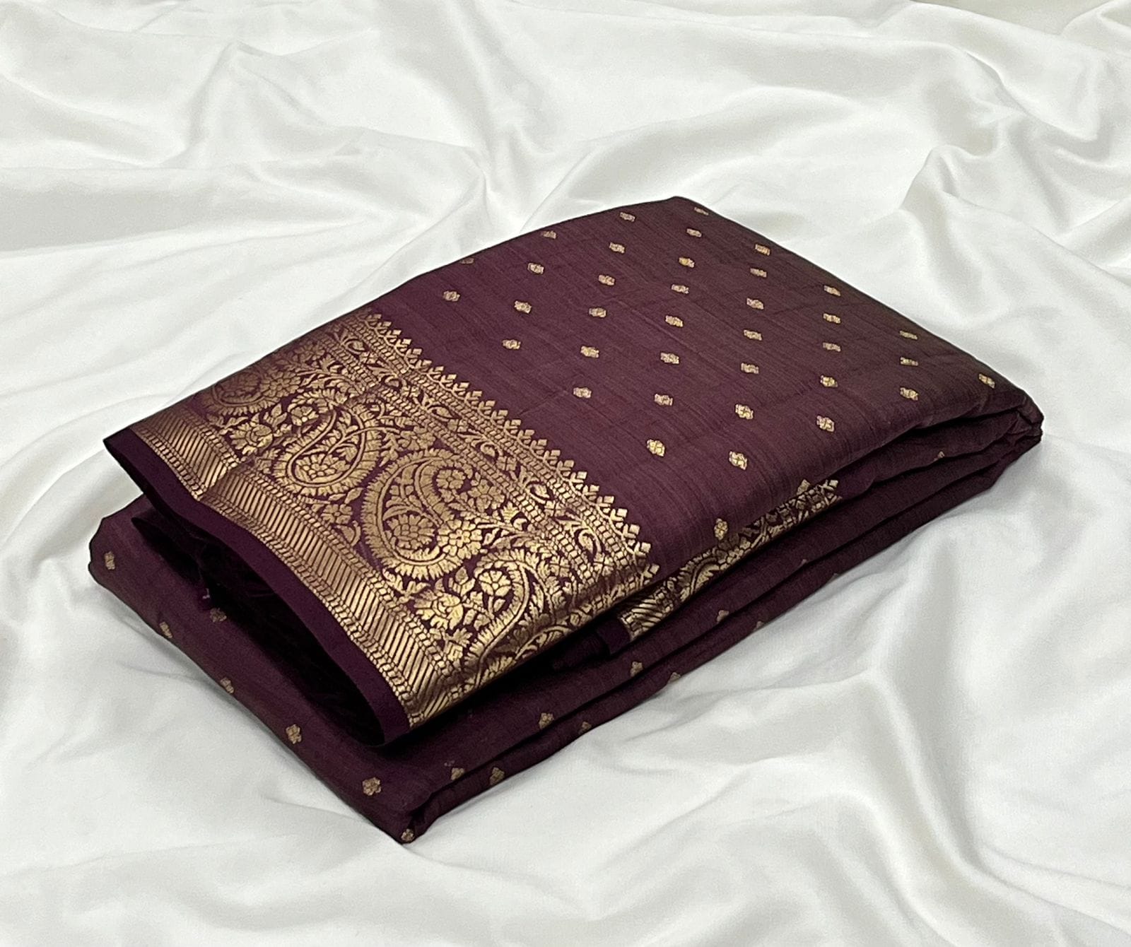 Premium Linen Tussar Silk Saree