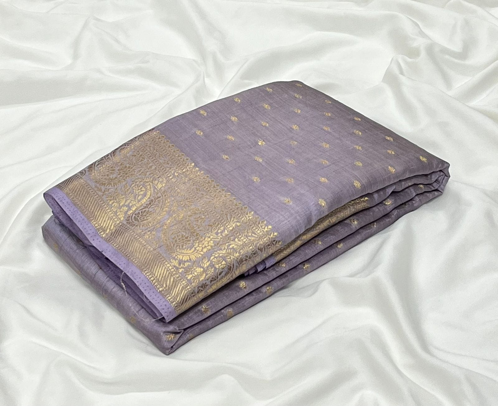 Premium Linen Tussar Silk Saree